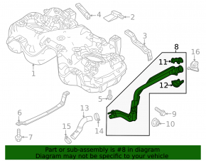 Mazda CX-50 Fuel Filler Neck 23-25