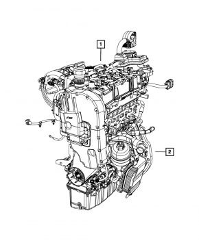 Fiat 500 12-19 1.4 EAB multiair engine