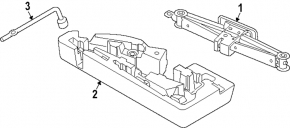Foam tool holder for Hyundai Santa Fe 24-26