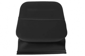 Chevrolet Volt 11-15 black rear driver's seat cover, scratched