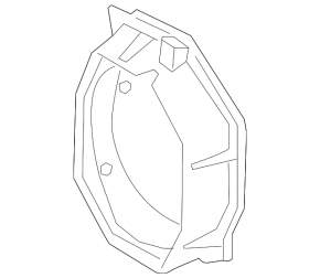 Front Right Door Speaker Housing Nissan Pathfinder 13