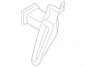 Hyundai Ioniq 18-22 PHEV VVB Cooling Air Intake
