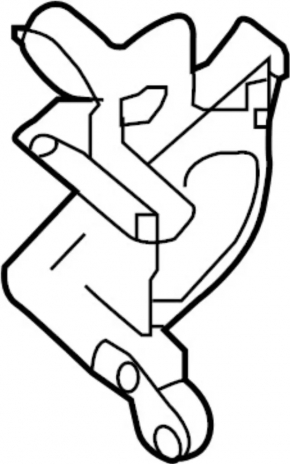 Front right axle shaft bracket for Nissan Murano z52 15-24
