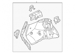 Front right quarter Toyota Sienna 11-20