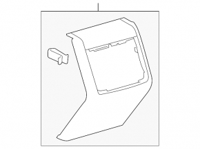 Toyota Avalon 13-15 Center Console Air Duct
