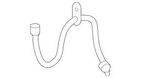 Rear right brake hose for Toyota Venza 09-12 AWD