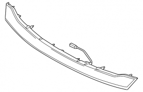 Light inside trunk lid central Lincoln MKZ 13-20