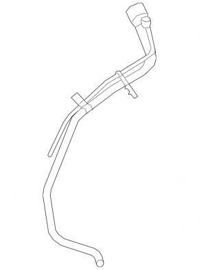 Fuel filler neck BMW X5 G05 19-23 3.0T