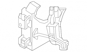 Cooling system motor bracket for BMW X7 G07 19-22 N63 (2 parts)