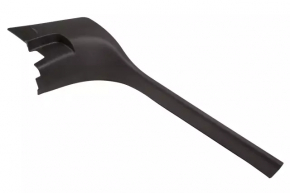 Front left door sill plate for Chevrolet Volt 11-15, dark gray