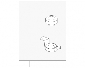 Radiator bracket upper right Kia Optima 16-