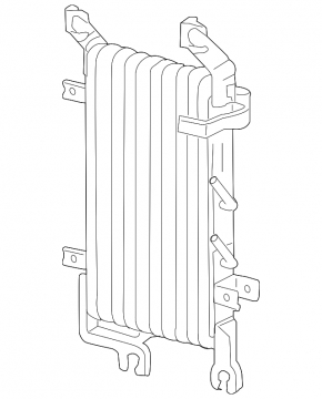 Lexus LX570 16-21 Automatic Transmission Cooling Radiator