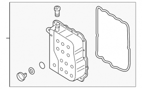 Oil pan for automatic transmission Hyundai Sonata 17-19 2.0T