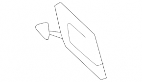 Audi Q8 24-26 front bumper towing hook cap