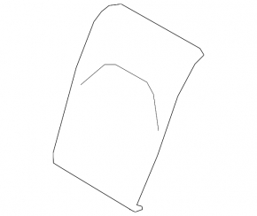Left rear seat backrest BMW 3 G20 21-25 Canberra Beige leather