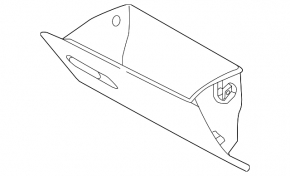 Kia Sportage 17-22 gray glove compartment