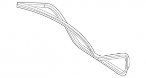 Mercedes W213 E 17-23 Trunk Lid Seal