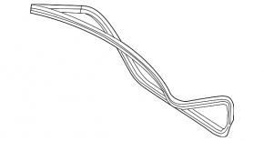 Mercedes W213 E 17-23 Trunk Lid Seal