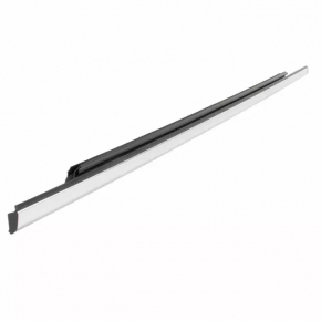 Door-glass molding, central rear left, Ford Edge 15-24, chrome, butts