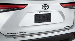 Toyota Highlander 20-25 Hybrid XLE AWD Emblem Set, Black