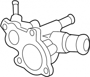 Cooling system flange Nissan Altima 13-18