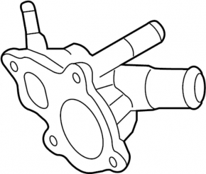 Cooling system flange Nissan Altima 13-18