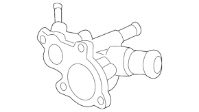Cooling system flange Nissan Altima 13-18
