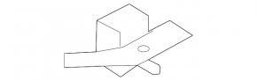 Muffler bracket right BMW 5 F10 11-13 3.0T