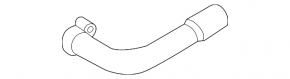 Left exhaust tip for Volvo XC60 18-21 T5, T6