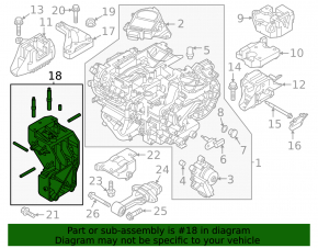Kia Niro 23-26 EV engine bracket