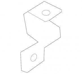 Upper rear left fender bracket for Audi E-Tron 19-23