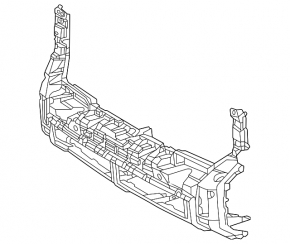 Lower front bumper bracket for Toyota Tundra 22-26 for parking sensors