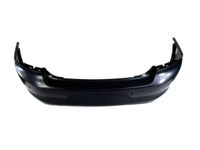 Bare rear bumper Dodge Charger 15-23 rest, black PX8, for parking sensors, scratches