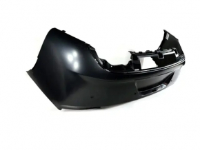 Bare rear bumper Dodge Charger 15-23 rest, black PX8, for parking sensors, scratches