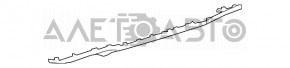 Rear bumper trim lower Jeep Cherokee KL 15-18 for 2 pipes silver type 2