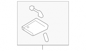 Ceiling light Toyota Sequoia 08-12