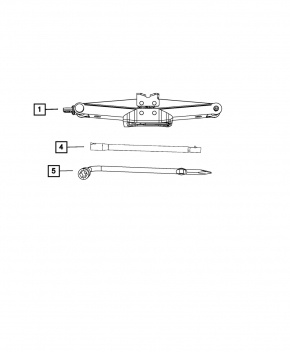 Jeep Grand Cherokee WL 21-25 jack