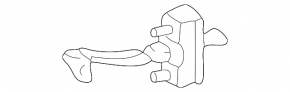 Rear left door limiter Lexus GX460 17-23
