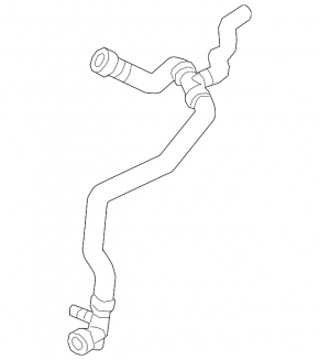 Cooling pipe lower Audi Q5 80A 18-20 2.0T