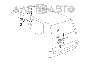 Lexus GX470 03-06 Parking Sensor Computer