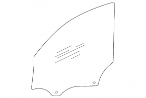 Front right door glass for Mercedes W167 GLE 350 450 20-24