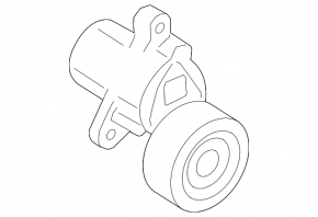 Belt tensioner roller Ford Focus mk3 15-18 1.0T