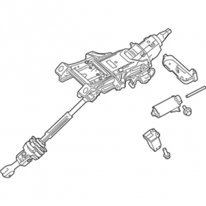 Ford Edge 15-18 Power Steering Column