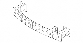 Mazda 6 18-21 Front Bumper Reinforcement