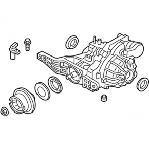 Rear differential gearbox Ford Escape MK4 20-21