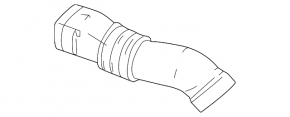 Air duct for Mazda3 MPS 09-13 filter