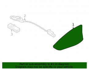 Land Rover Range Rover Velar 18-20 fin antenna