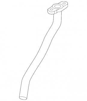 Mazda CX-9 16-23 Turbo Oil Drain Pipe (3 parts)