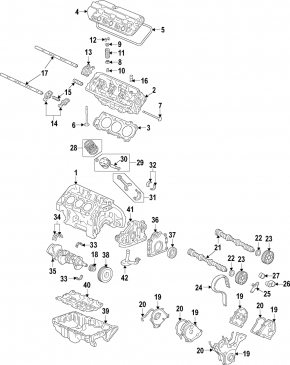 Acura MDX 14-15 Rear Camshaft