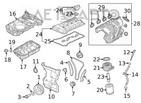 Intake manifold Mitsubishi Eclipse Cross 18-20